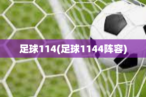 足球114(足球1144阵容)